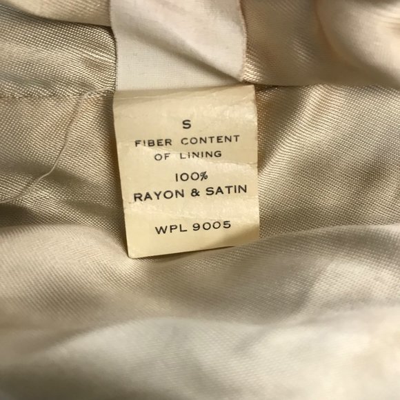 Vintage 50s 60s Mid-Western Sports Togs Deerskin Fringed Jacket size 34 - Picture 8 of 8